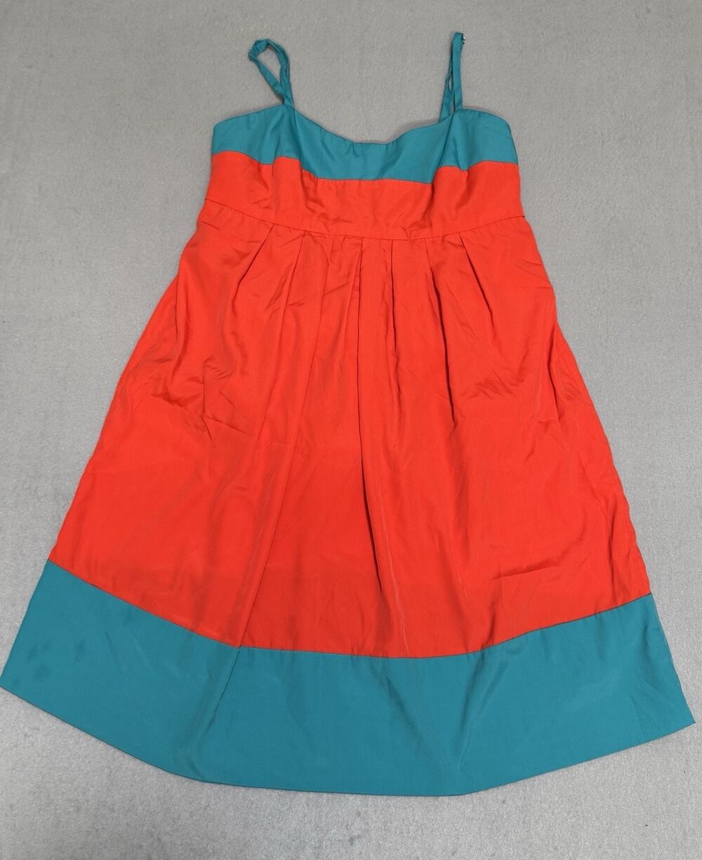 Southern Frock Color-block Cruise Resort Style Dress Small
